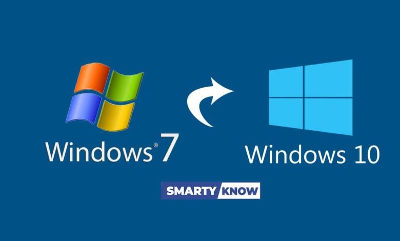 upgrade from Windows 7 to Windows 10